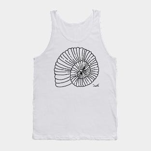 Ammonite Fossil Tank Top